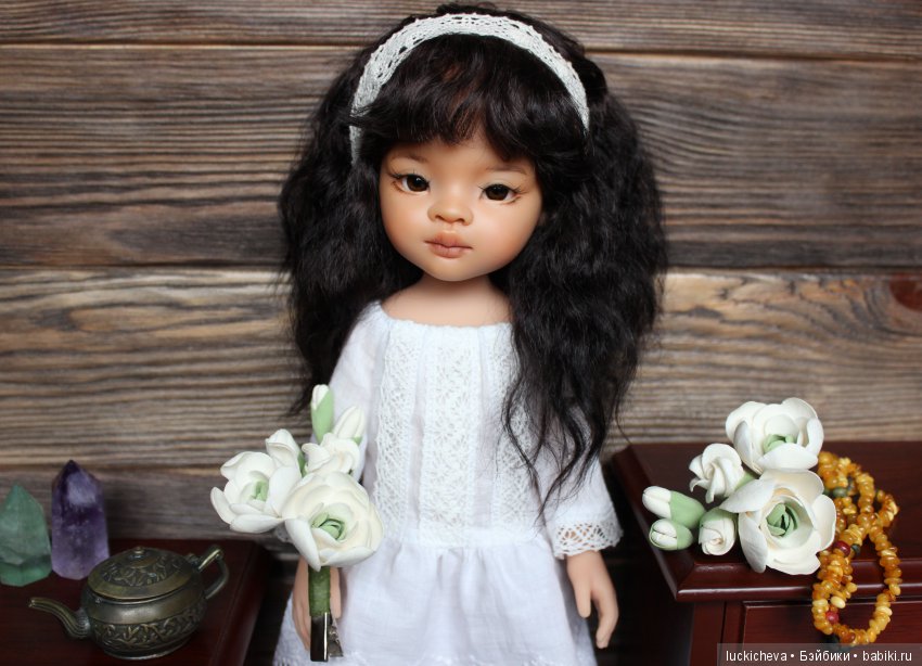 Кое-что из жизни Мэй. Наши новые игрушечные жители, белоцветочно-портретная фотосессия и размышления о сестре-одномолднице