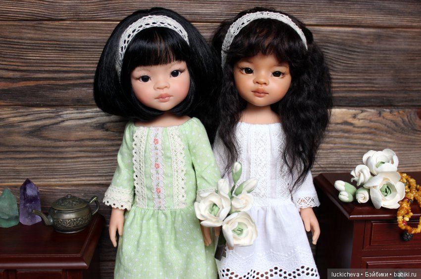 Кое-что из жизни Мэй. Наши новые игрушечные жители, белоцветочно-портретная фотосессия и размышления о сестре-одномолднице