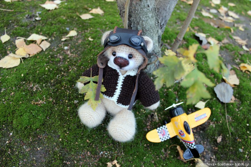 Аберфорт Берфелинг - игрушечный, но почти живой. Сказка про медведя, влюблённого в небо