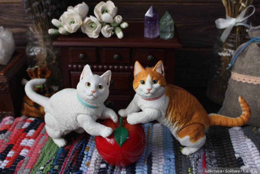 Игрушечные, но такие настоящие! Наше дружное семейство. Знакомство с Гусём Перелётным, баловство котиков Sofubi и ещё