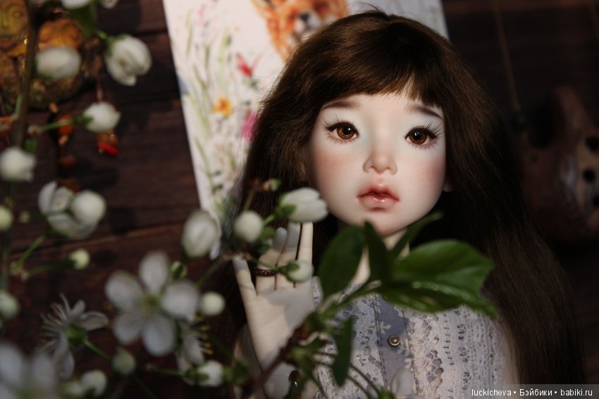 Файлин - весенняя фея. Цвет весны, белоснежно-нежный, прекрасный и быстротечный