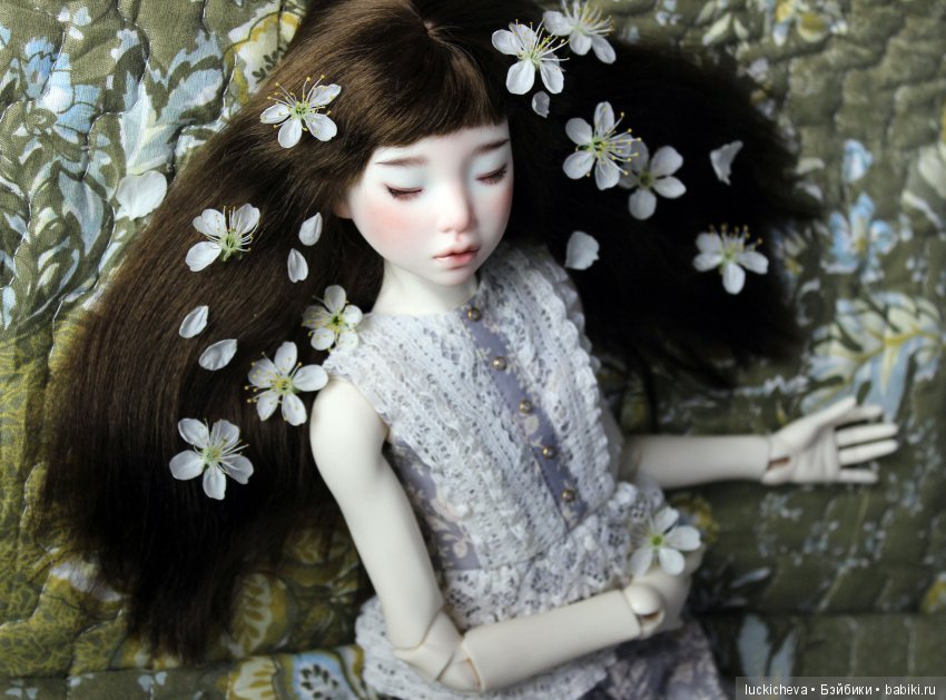 Файлин - весенняя фея. Цвет весны, белоснежно-нежный, прекрасный и быстротечный