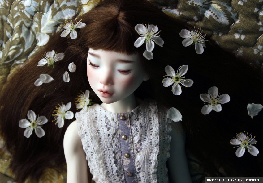 Файлин - весенняя фея. Цвет весны, белоснежно-нежный, прекрасный и быстротечный