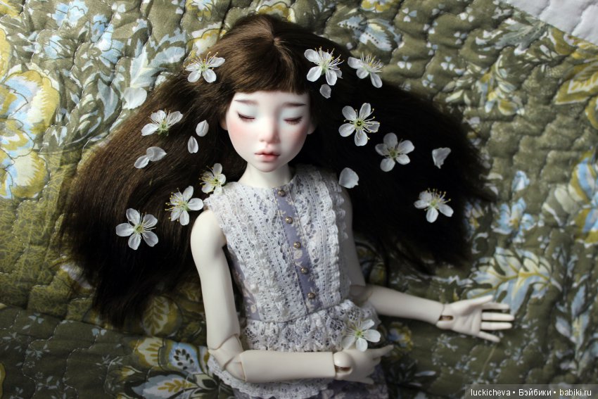 Файлин - весенняя фея. Цвет весны, белоснежно-нежный, прекрасный и быстротечный