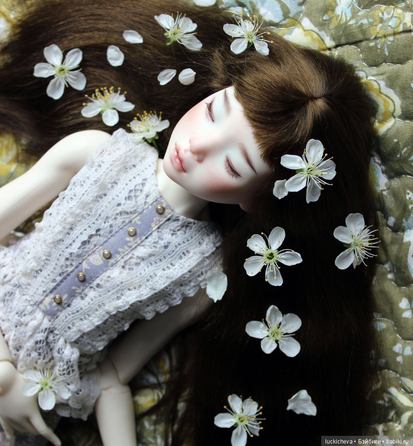 Файлин - весенняя фея. Цвет весны, белоснежно-нежный, прекрасный и быстротечный