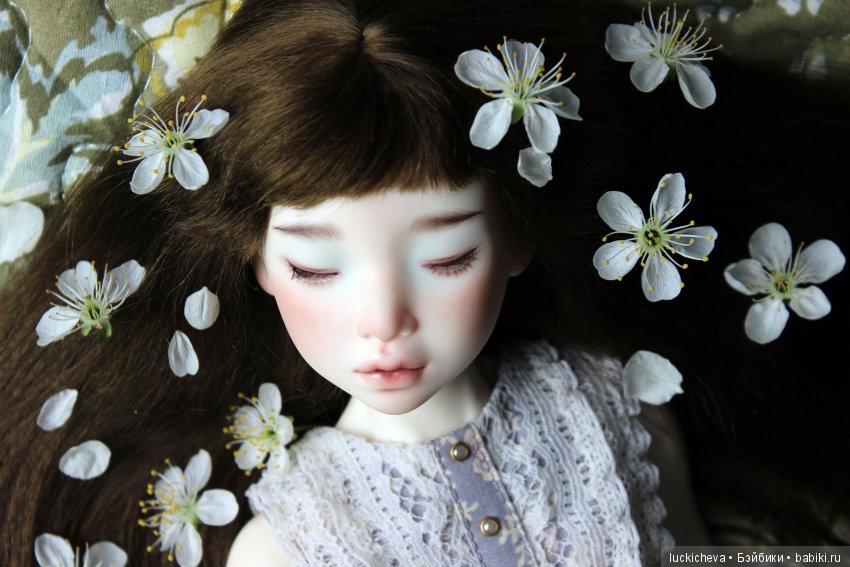 Файлин - весенняя фея. Цвет весны, белоснежно-нежный, прекрасный и быстротечный