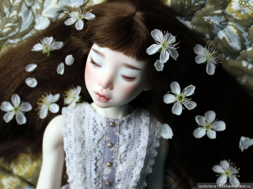 Файлин - весенняя фея. Цвет весны, белоснежно-нежный, прекрасный и быстротечный