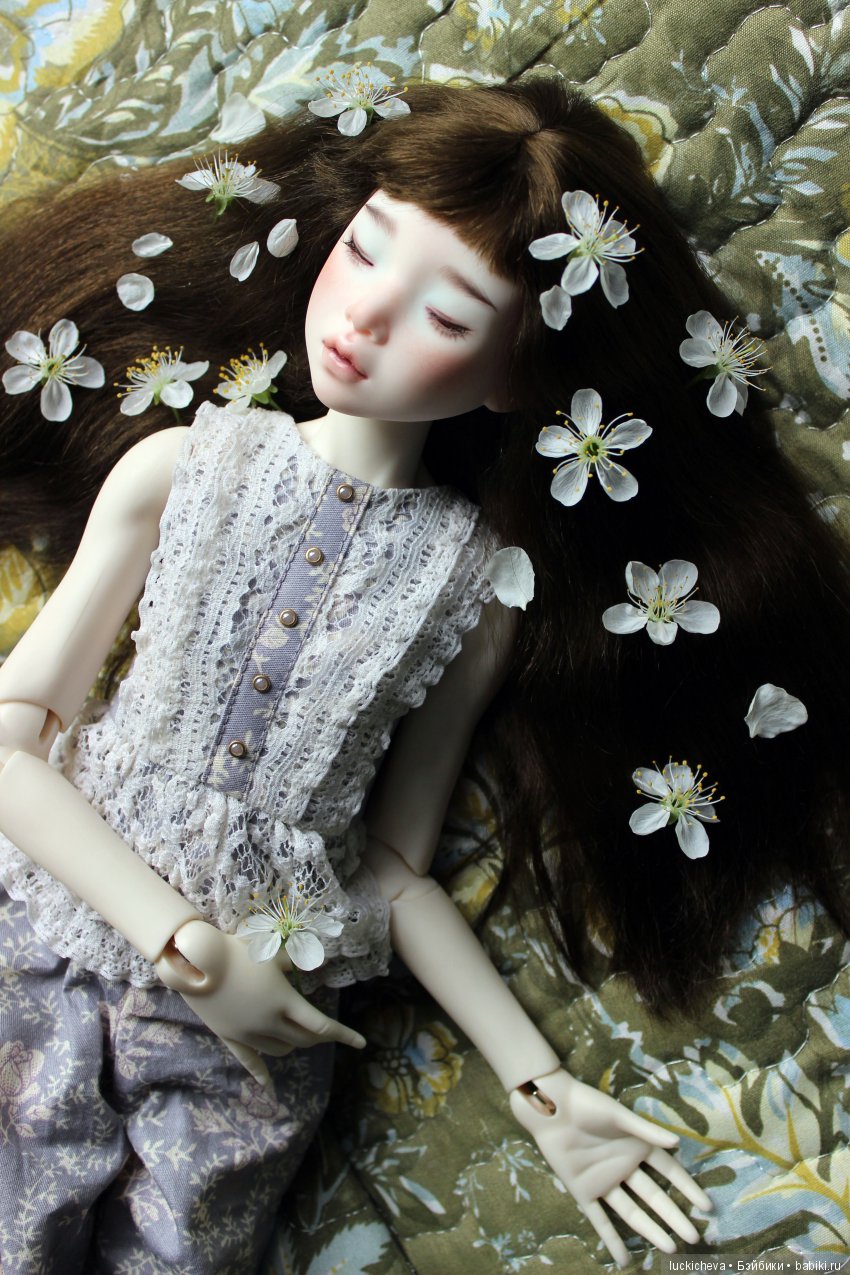 Файлин - весенняя фея. Цвет весны, белоснежно-нежный, прекрасный и быстротечный