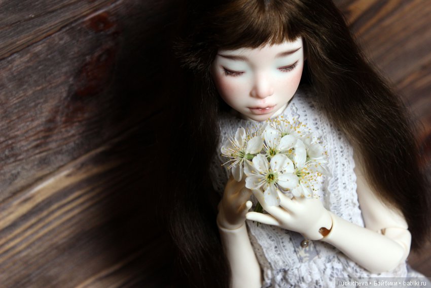 Файлин - весенняя фея. Цвет весны, белоснежно-нежный, прекрасный и быстротечный