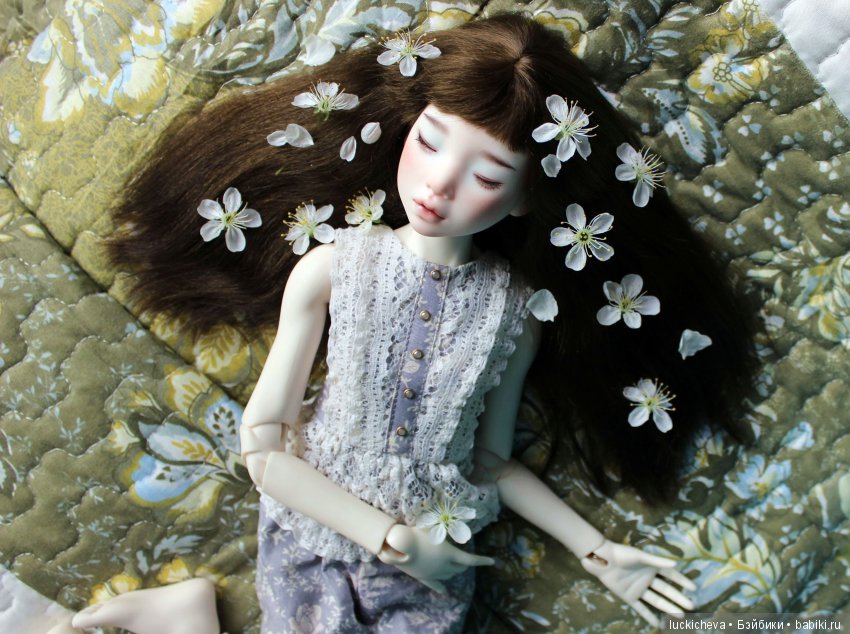 Файлин - весенняя фея. Цвет весны, белоснежно-нежный, прекрасный и быстротечный