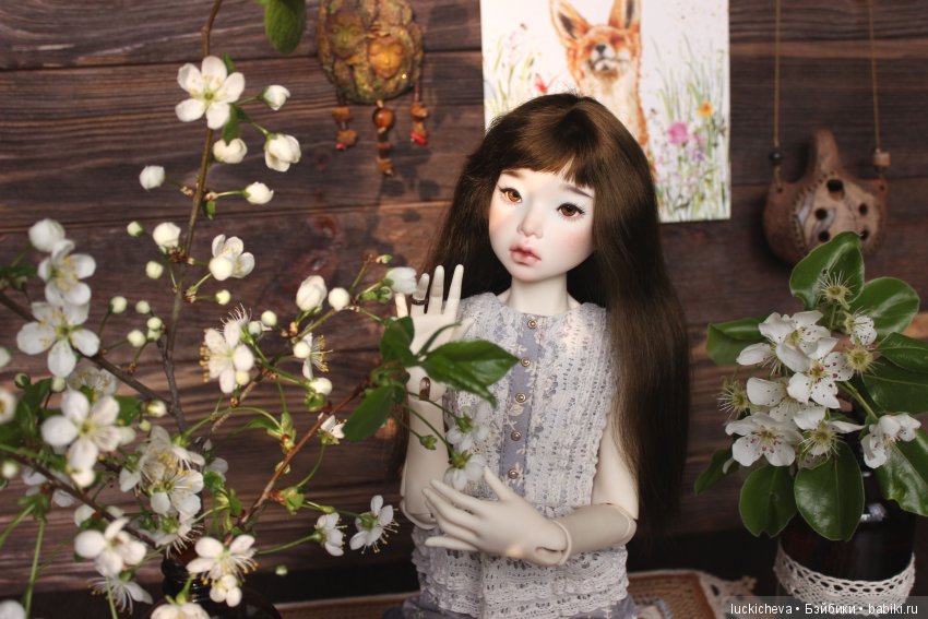 Файлин - весенняя фея. Цвет весны, белоснежно-нежный, прекрасный и быстротечный