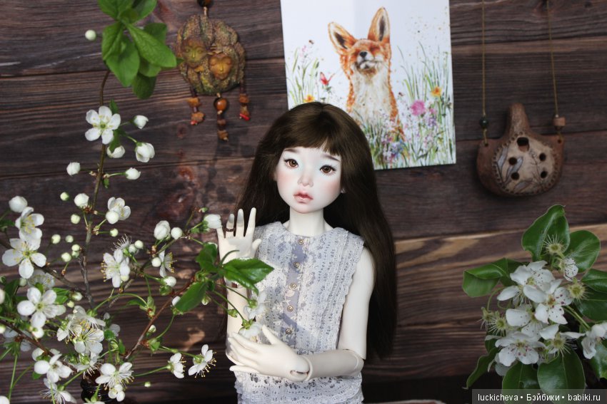 Файлин - весенняя фея. Цвет весны, белоснежно-нежный, прекрасный и быстротечный