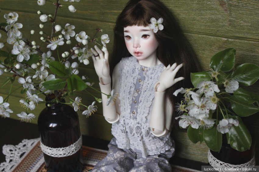 Файлин - весенняя фея. Цвет весны, белоснежно-нежный, прекрасный и быстротечный