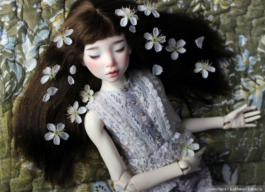 Файлин - весенняя фея. Цвет весны, белоснежно-нежный, прекрасный и быстротечный