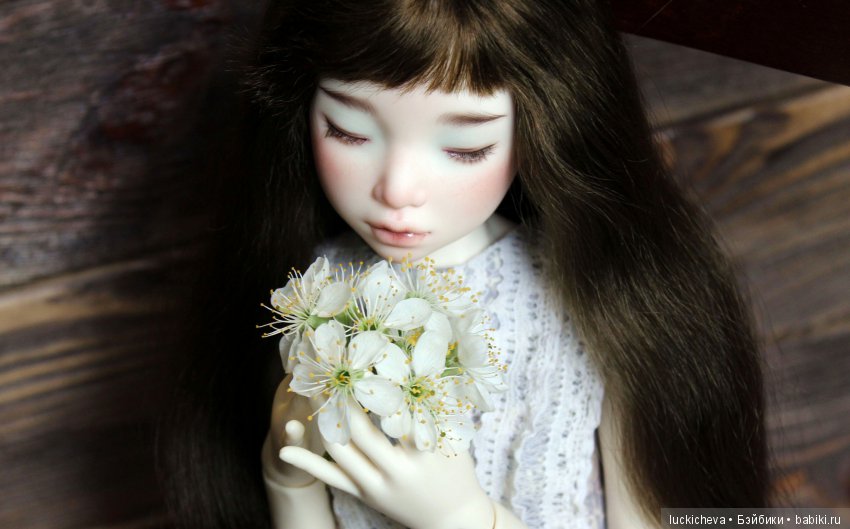 Файлин - весенняя фея. Цвет весны, белоснежно-нежный, прекрасный и быстротечный