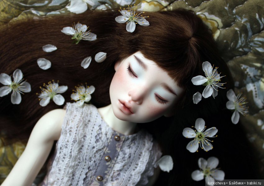 Файлин - весенняя фея. Цвет весны, белоснежно-нежный, прекрасный и быстротечный