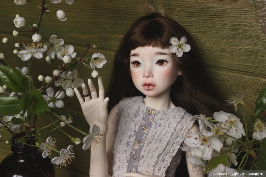 Файлин - весенняя фея. Цвет весны, белоснежно-нежный, прекрасный и быстротечный