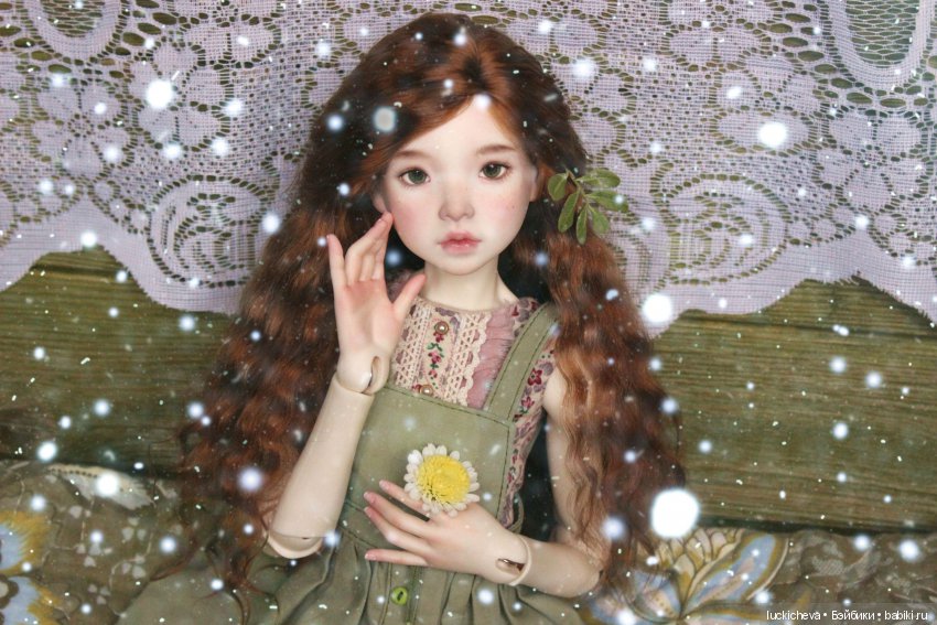 Файлин и Цветы в Снегу — Гибридизация кукол BJD (БЖД): пересадка головы
