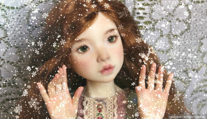 Файлин и Цветы в Снегу — Гибридизация кукол BJD (БЖД): пересадка головы