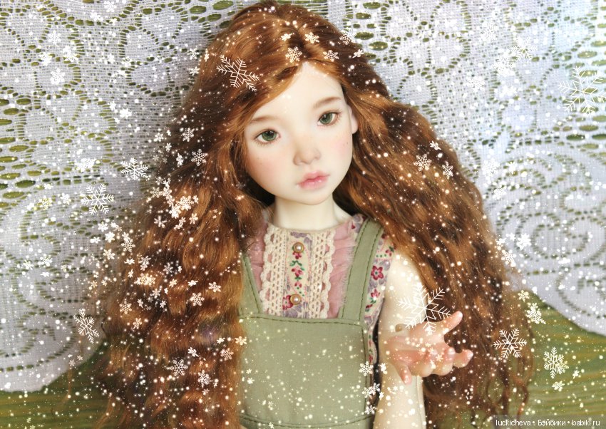 Файлин и Цветы в Снегу — Гибридизация кукол BJD (БЖД): пересадка головы