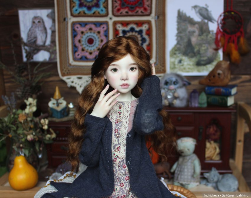 Файлин и Дом Чародейки — Гибридизация кукол BJD (БЖД): пересадка головы