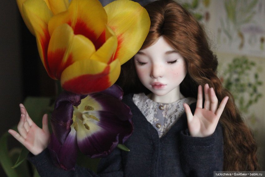 С Праздником Весны — Гибридизация кукол BJD (БЖД): пересадка головы