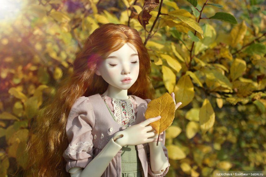 Файлин и день в осеннем саду | Бэйбики Файлин и день в осеннем саду