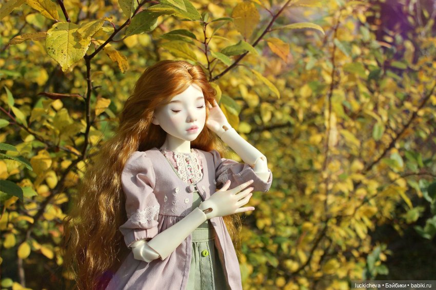 Файлин и день в осеннем саду | Бэйбики Файлин и день в осеннем саду