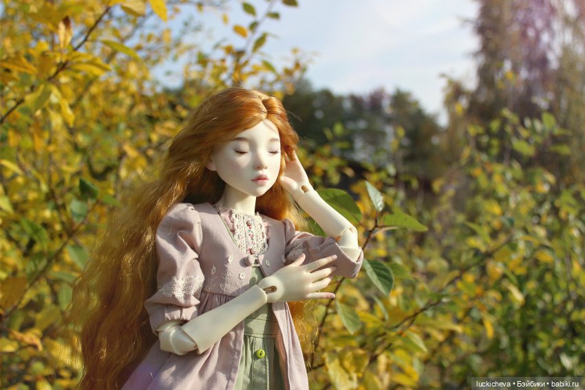 Файлин и день в осеннем саду | Бэйбики Файлин и день в осеннем саду