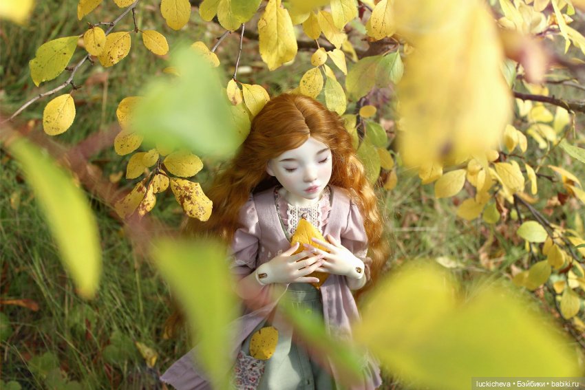 Файлин и день в осеннем саду | Бэйбики Файлин и день в осеннем саду