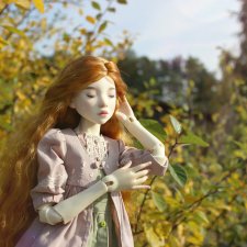 Файлин и день в осеннем саду