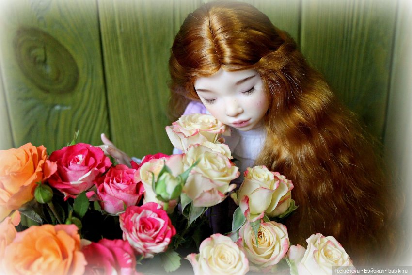 Файлин и осенние розы — Гибридизация кукол BJD (БЖД): пересадка головы (фото 2)