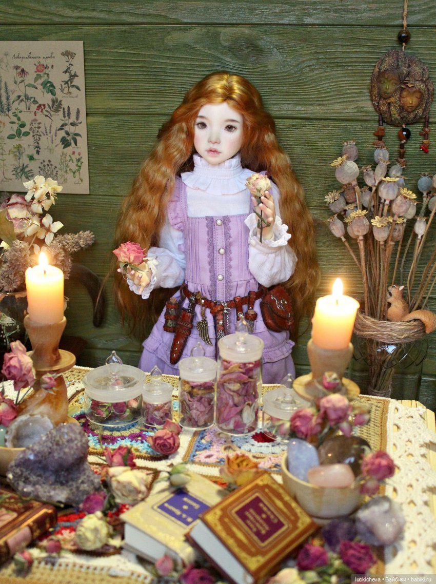 Файлин и магия розовых лепестков. История персонажа