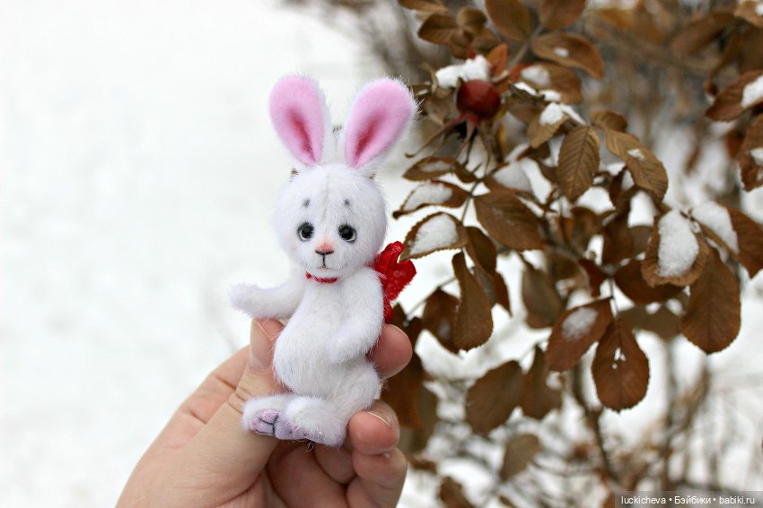 Зайчонок и Лисёнок встречают свою первую зиму | Бэйбики Зайчонок и Лисёнок встречают свою первую зиму (фото 7)