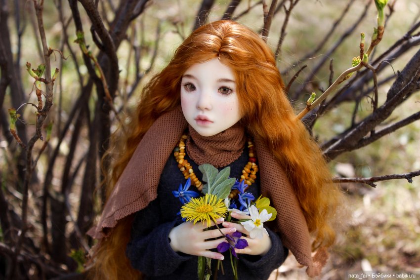 Файлин, рыська и первый весенний букет