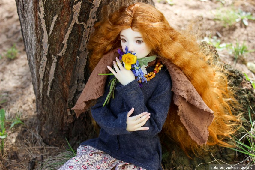 Файлин, рыська и первый весенний букет