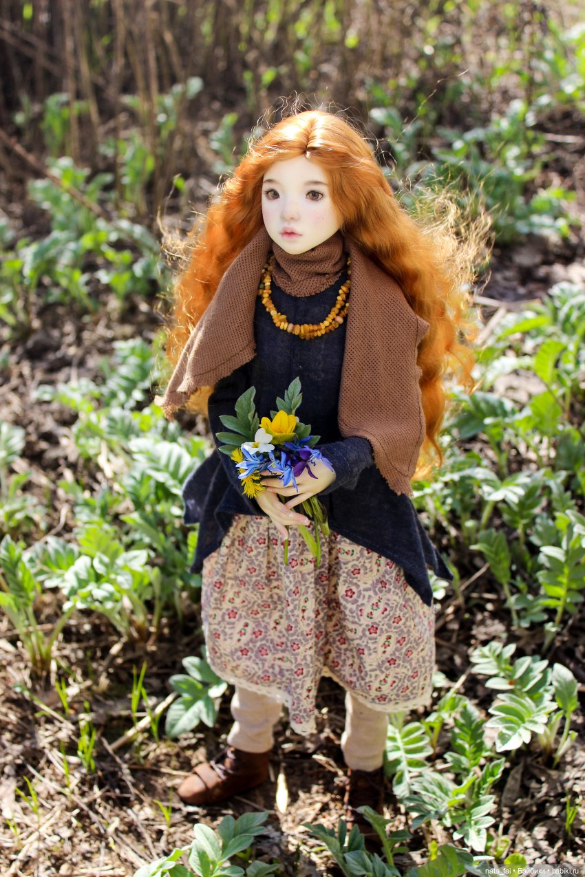 Файлин, рыська и первый весенний букет