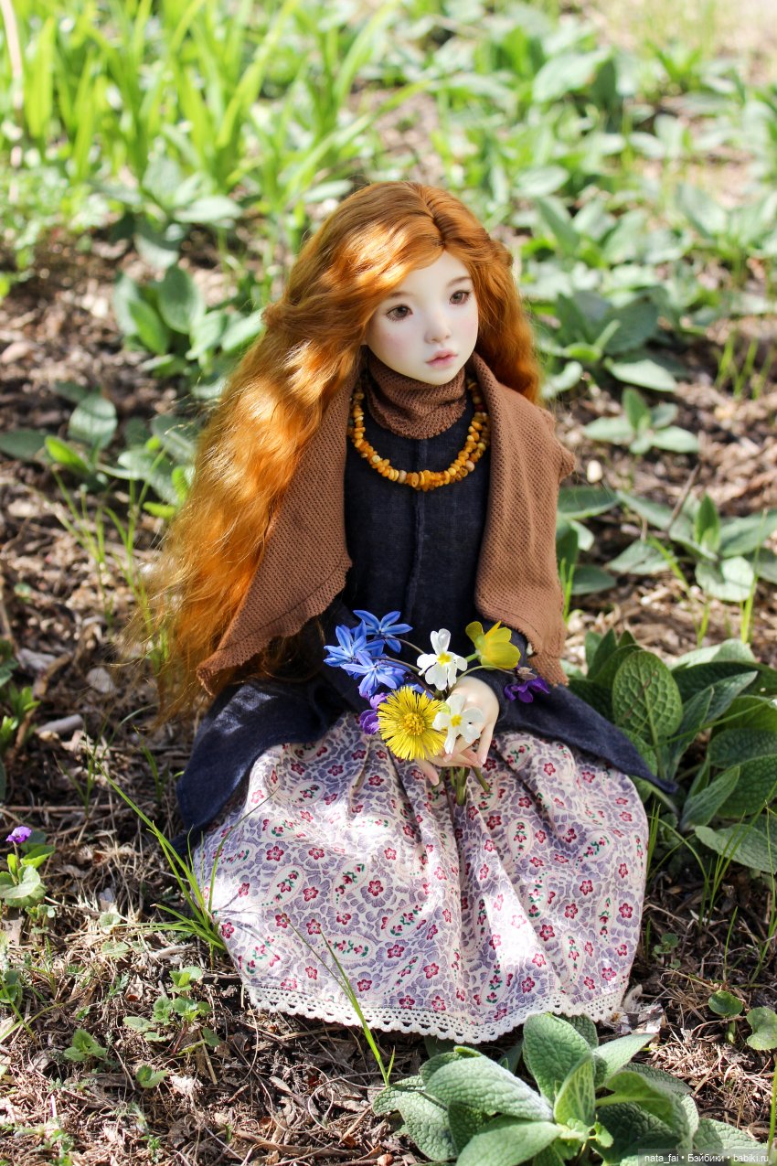 Файлин, рыська и первый весенний букет