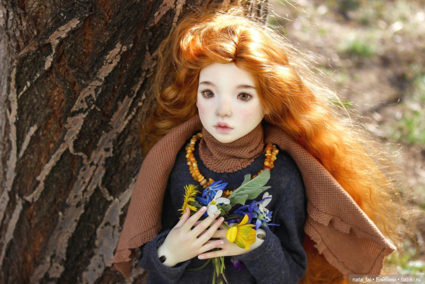 Файлин, рыська и первый весенний букет