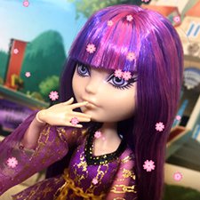 Выстригаем красиво чёлочку кукле