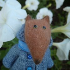 И у меня живёт лисенок