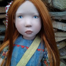 Девочка - осень. Zwergnase Junior. Nadine