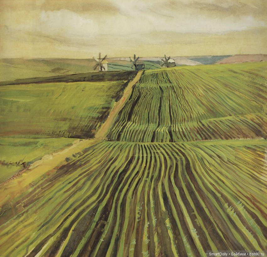 Зелень осенью, 1908