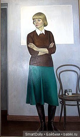 Валентин Чекмасов. Портрет Тамары Юфа.