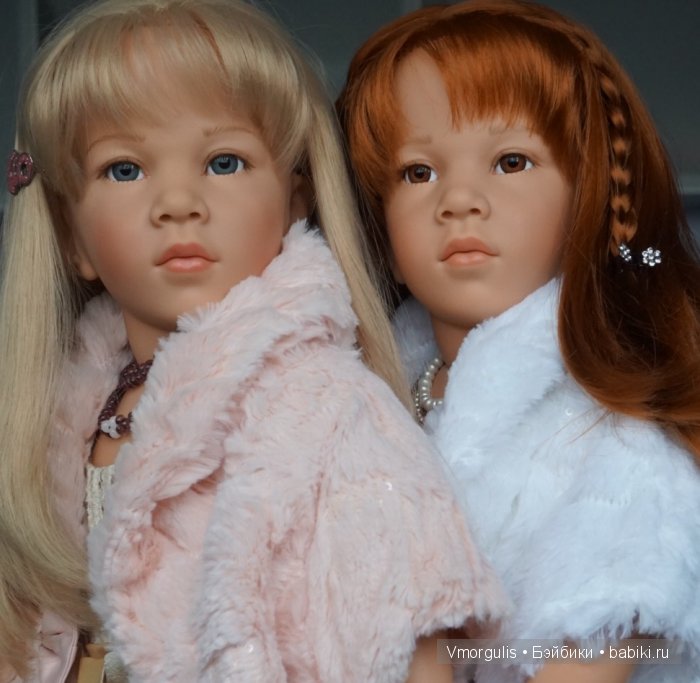 Голубая кровь. Куклы Gotz 2003 года Самира и Шанталь