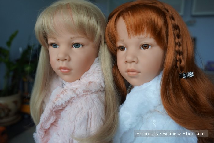 Голубая кровь. Куклы Gotz 2003 года Самира и Шанталь