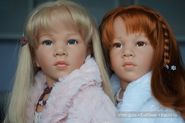 Голубая кровь. Куклы Gotz 2003 года Самира и Шанталь
