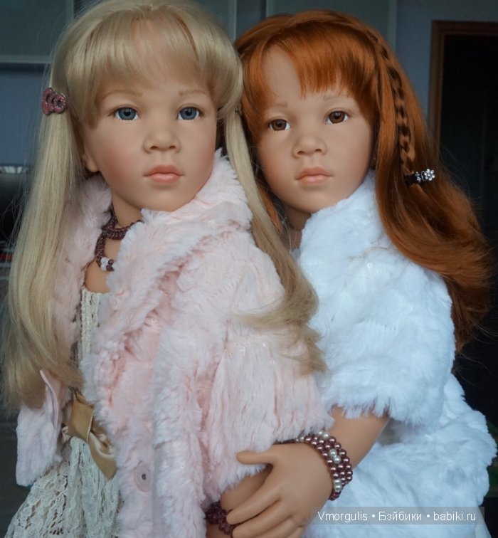 Голубая кровь. Куклы Gotz 2003 года Самира и Шанталь