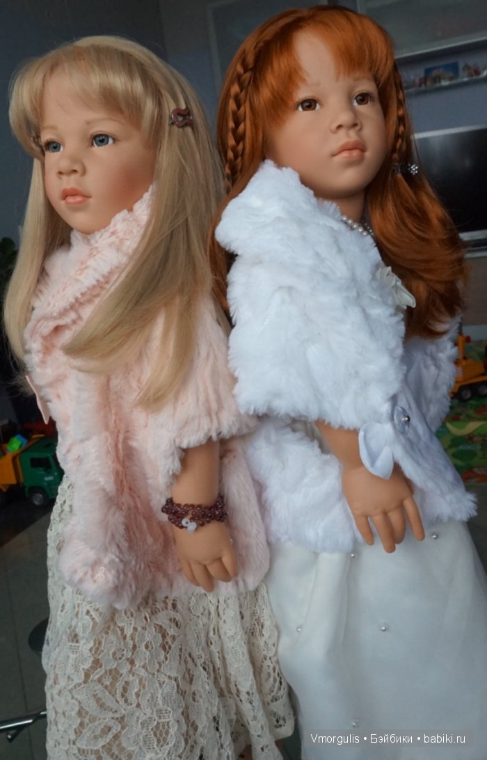 Голубая кровь. Куклы Gotz 2003 года Самира и Шанталь