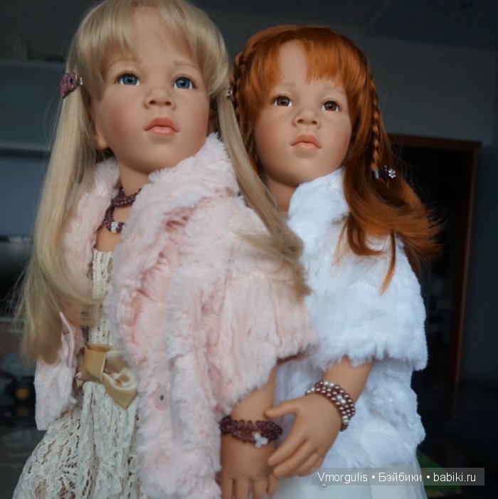 Голубая кровь. Куклы Gotz 2003 года Самира и Шанталь